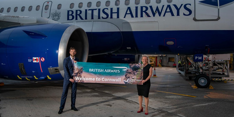 British Airways launches Heathrow - Newquay