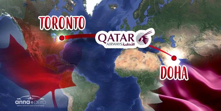 Qatar Airways to serve Toronto; we analyse connections and look at MEB3 to North America