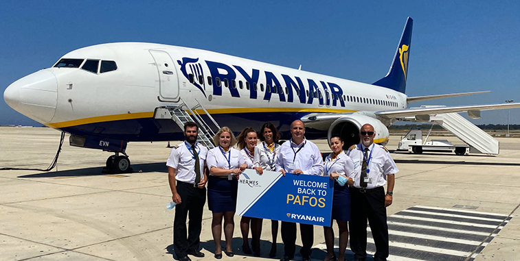 Ryanair adds four new routes, all starting in the next month