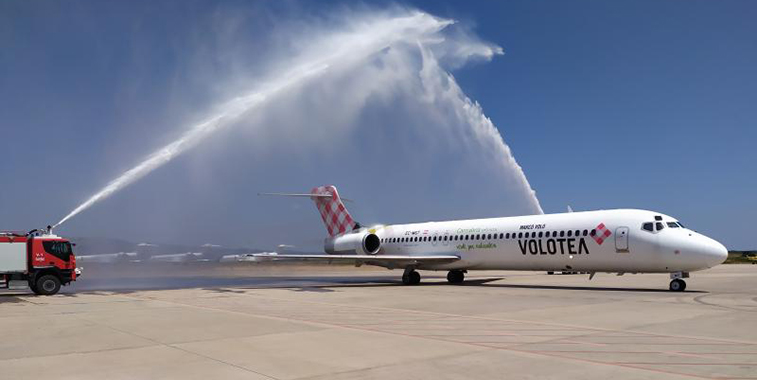 Volotea jets off from Bilbao to Castellón, with Castellón a new airport in its network