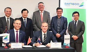 Bamboo Airways’ first flight to Melbourne as gears up for scheduled service next year