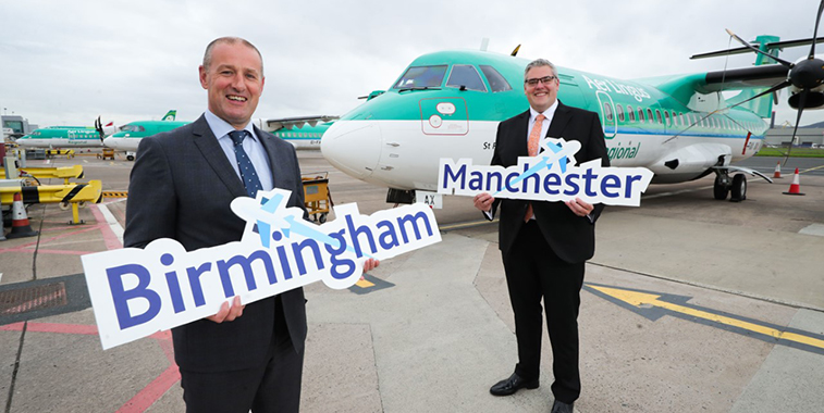 Aer Lingus Regional begins Belfast City to Birmingham and Manchester