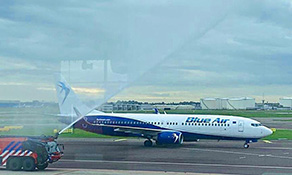 Blue Air takes off from Bucharest to Amsterdam; route now has 3 carriers