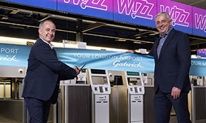 Gatwick opens as Wizz Air's second UK base