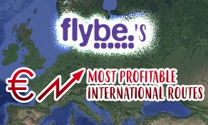 flybe had 15 international routes with £16m profit in 2019, RDC's Apex shows – 11 still unserved