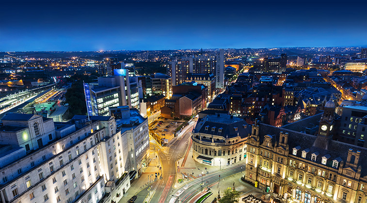 Leeds Bradford has 18.2% of the UK population in two-hour drive (3)