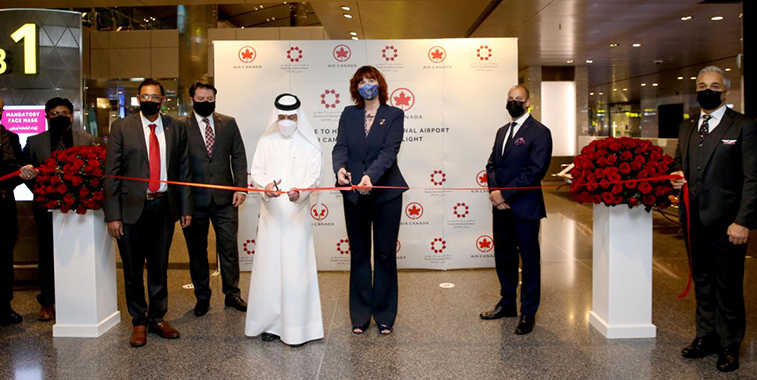 Air Canada begins Toronto - Doha, its fourth Middle East route