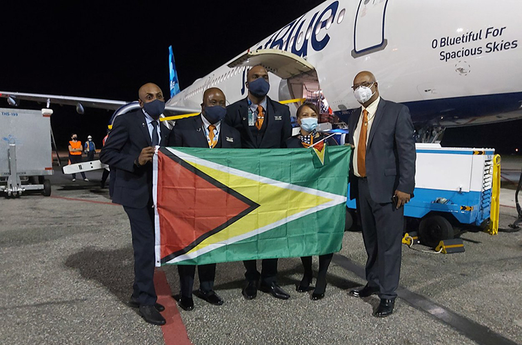 JetBlue jets from JFK to Georgetown, Guyana; now third airline on route