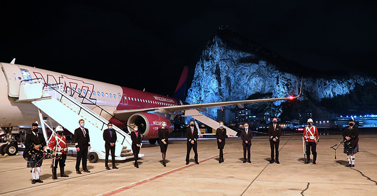 Wizz Air rocks around the clock on new Luton to Gibraltar