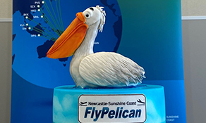 FlyPelican takes off from Newcastle to Sunshine Coast