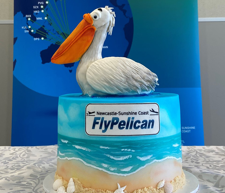 FlyPelican takes off from Newcastle to Sunshine Coast