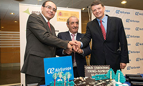Air Europa competes directly with Iberia on 80% of routes from Madrid