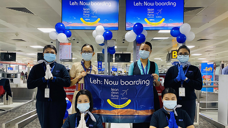 IndiGo launches Delhi to Leh, the fifth carrier in the market