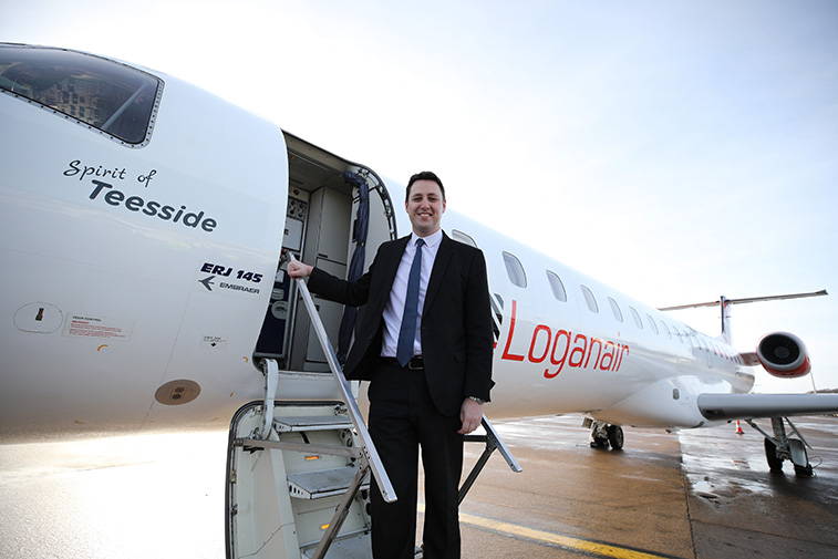 Loganair launches Aberdeen from Teesside