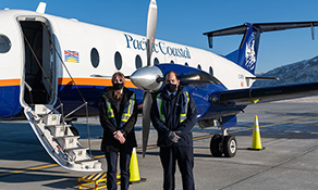 Pacific Coastal inaugurates Vancouver to Kamloops