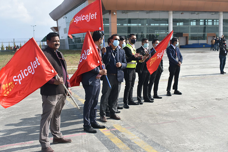 SpiceJet inaugurates Delhi to Pakyong, Sikkim