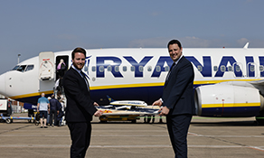 Teesside Airport unveils major redevelopment as Ryanair launches inaugural service