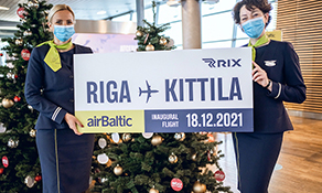 airBaltic launches route from Riga to Kittilä