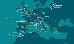 Bordeaux Airport announces summer schedule: 13 new routes, 89 destinations
