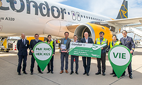 Condor relaunches service from Vienna with Palma de Mallorca route