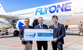 Düsseldorf welcomes new FLYONE service to Chișinău