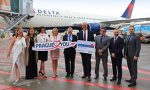 Prague Airport celebrates return of Delta’s New York service