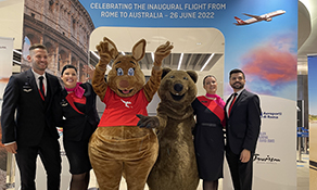 Qantas launches direct route to Rome