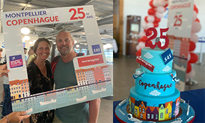 Montpellier-Méditerranée Airport celebrates 25th anniversary of Copenhagen route