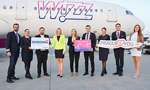 Prague Airport welcomes new routes to London Luton and Chisinau