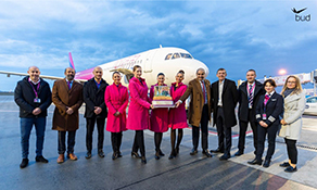 Budapest Airport celebrates Wizz Air services to Jeddah and Riyadh