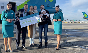 Emerald Airlines celebrates one million passengers less than 12 months after inaugural flight