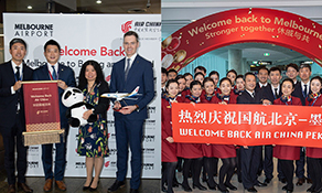Air China launches three times weekly service from Beijing to Melbourne